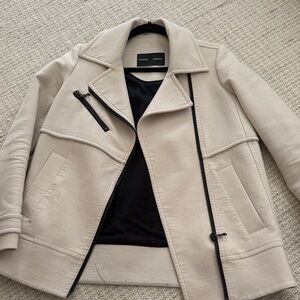 Proenza Schouler Women’s Size 0 Mid Length Moto Jacket